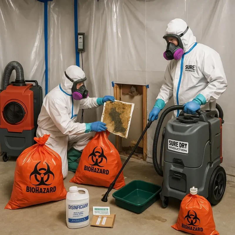 Contaminated Water Handling Protocols process in Scioto County, OH